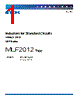 MLF2012DR10KT000 Datasheet HTML 1Page - TDK Electronics 