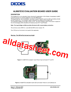 AL8807EV2 Datasheet PDF - Diodes Incorporated