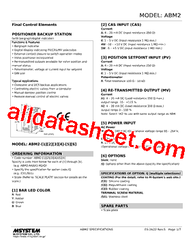 ABM2-R6RA2-R Datasheet PDF - M-System Co.,Ltd.