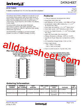 HCS154MS Datasheet PDF - Renesas Technology Corp