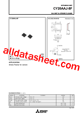 CY20AAJ-8F Datasheet PDF - Powerex Power Semiconductors