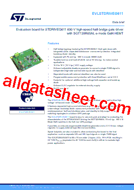EVLSTDRIVEG611 Datasheet PDF - STMicroelectronics
