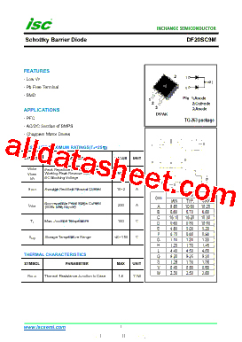 DF20SC9M Datasheet PDF - Inchange Semiconductor Company Limited