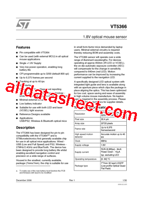 STV-366-R02 Datasheet PDF - STMicroelectronics