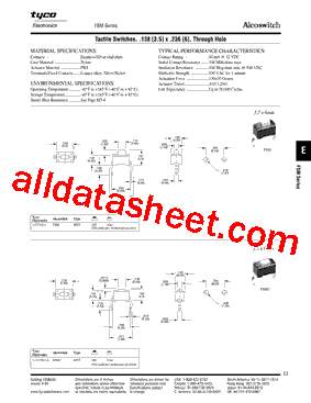 FSM2J Datasheet PDF - Tyco Electronics