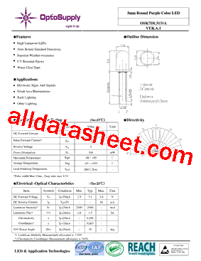 OSK7DL3131A Datasheet PDF - OptoSupply International