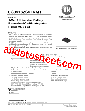 LC05132C01NMT Datasheet PDF - ON Semiconductor