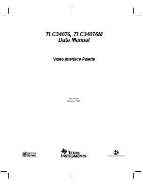 TLC34076 Datasheet PDF - Texas Instruments